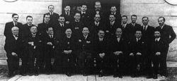 A Kolozsvári Református Kollégium tanári kara 1941-ben.